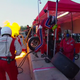 Illustration for article titled Ferrari Team Puts Out Pit Lane Fire, Sends Charred 488 Back Out To Race Like Its No Big Deal